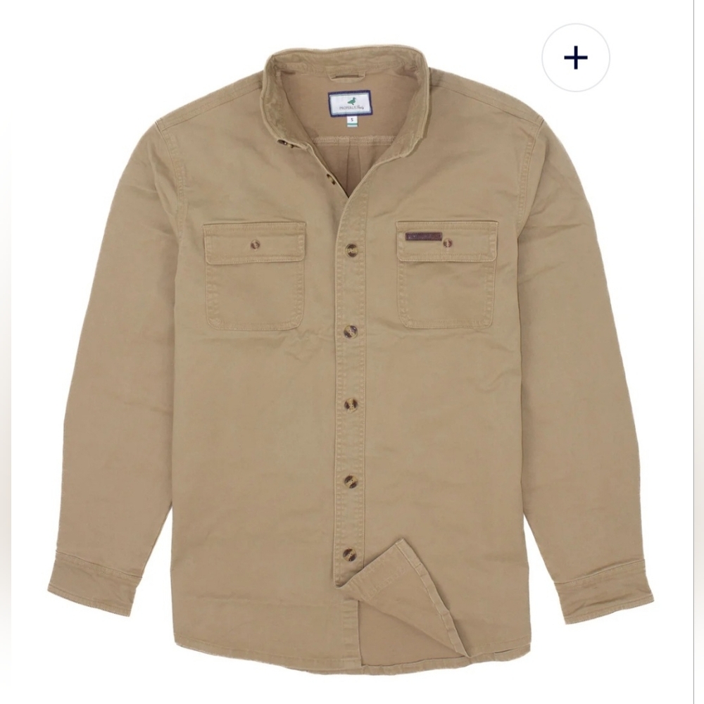 Properly Tired Harvest Workshirt Camel